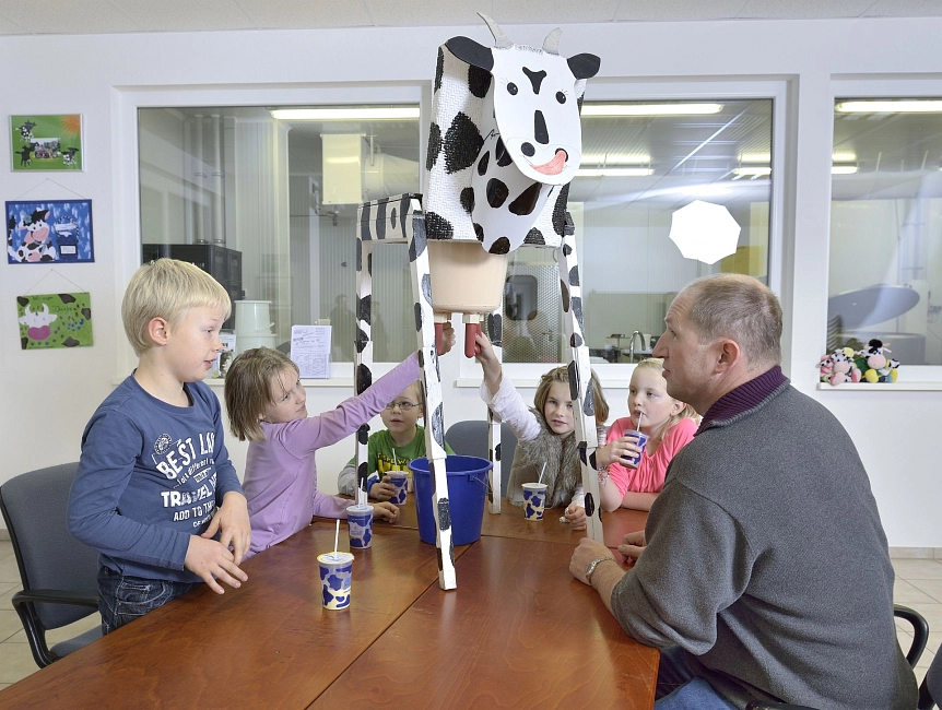 Lehrreiches rund um die Milchproduktion für große und kleine Entdecker © Andreas Dittmer