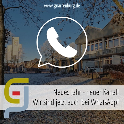 WhatsApp Kanal Gnarrenburg © Gemeinde Gnarrenburg